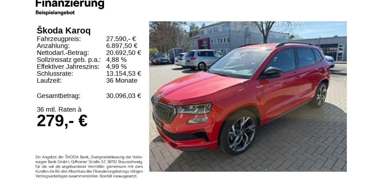 Skoda Karoq 43.250 km 27.290 &euro; Gifhorn 38518