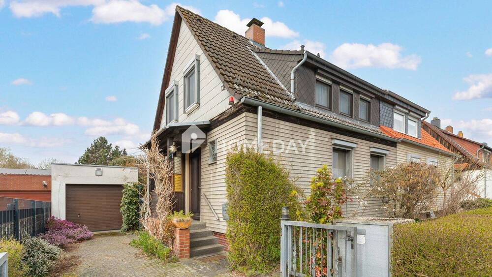 Doppelhaushälfte Braunschweig Südstadt - 4 Zimmer, 74 m&sup2;, 170.000&euro; | Angebot:26189376