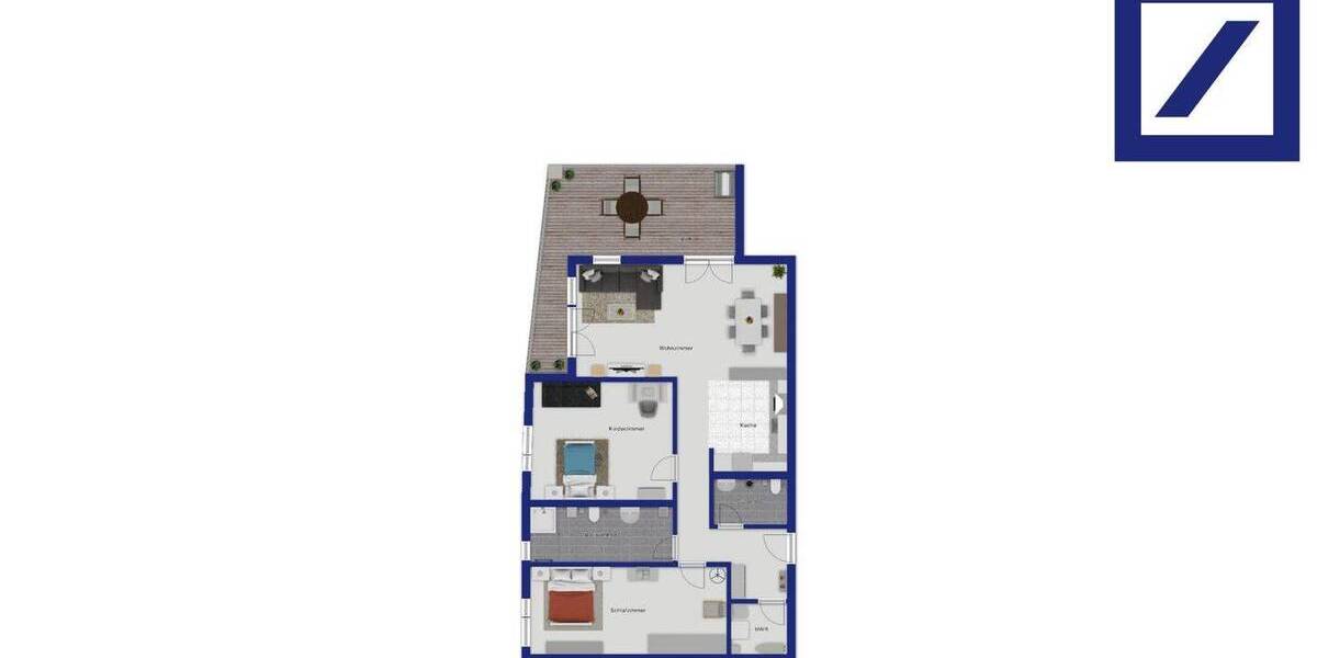 Etagenwohnung Wolfsburg Reislingen - 3 Zimmer, 125 m&sup2;, 399.000&euro; | Angebot:26741971