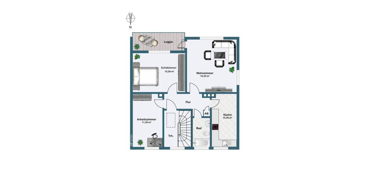 Reihenmittelhaus Braunschweig / Stöckheim Stöckheim - 6 Zimmer, 129 m&sup2;, 350.000&euro; | Angebot:26893271
