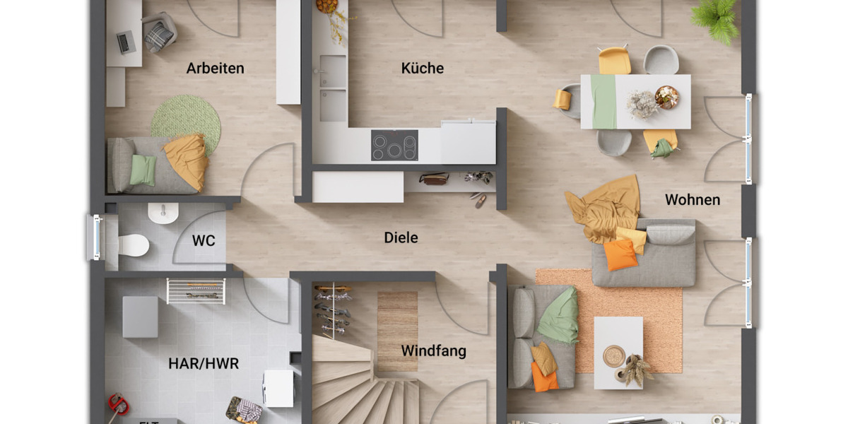 Einfamilienhaus Cremlingen Schulenrode - 5 Zimmer, 142 m&sup2;, 395.750&euro; | Angebot:26242972