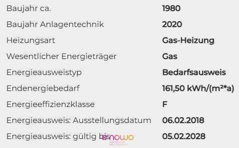 Bungalow Meine - 4 Zimmer, 113 m&sup2;, 289.000&euro; | Angebot:25746544