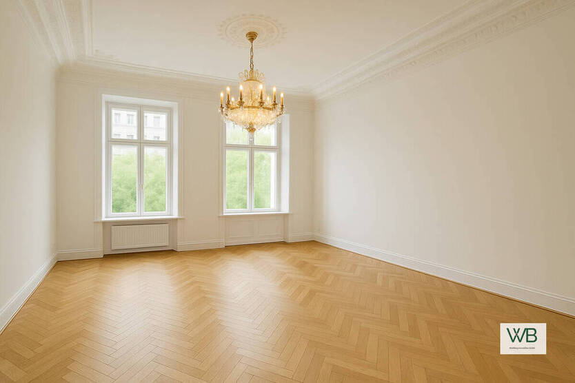 Stuck-AltbauWohnung - Östliche Ringgebiet Braunschweig OHNE Provision