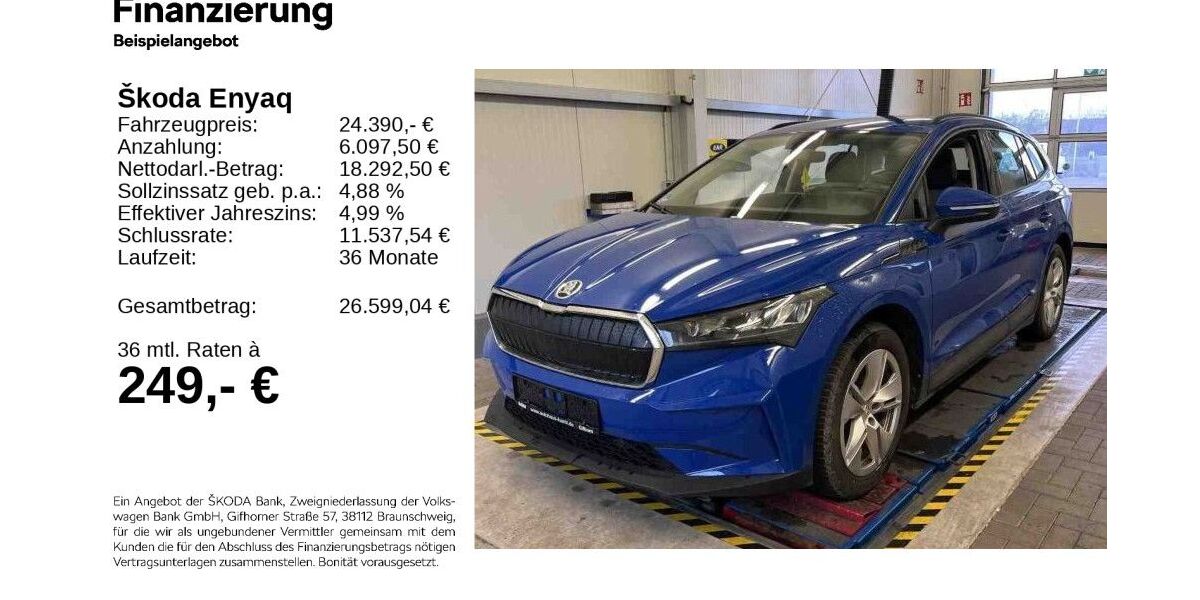 Skoda Enyaq 20.750 km 23.690 € Gifhorn 38518