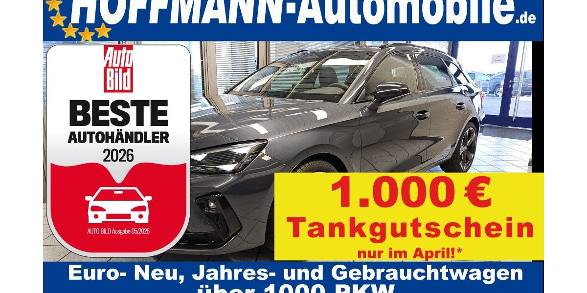 Cupra Leon 1.940 km 31.750 &euro; Wolfsburg-Heiligendorf 38444