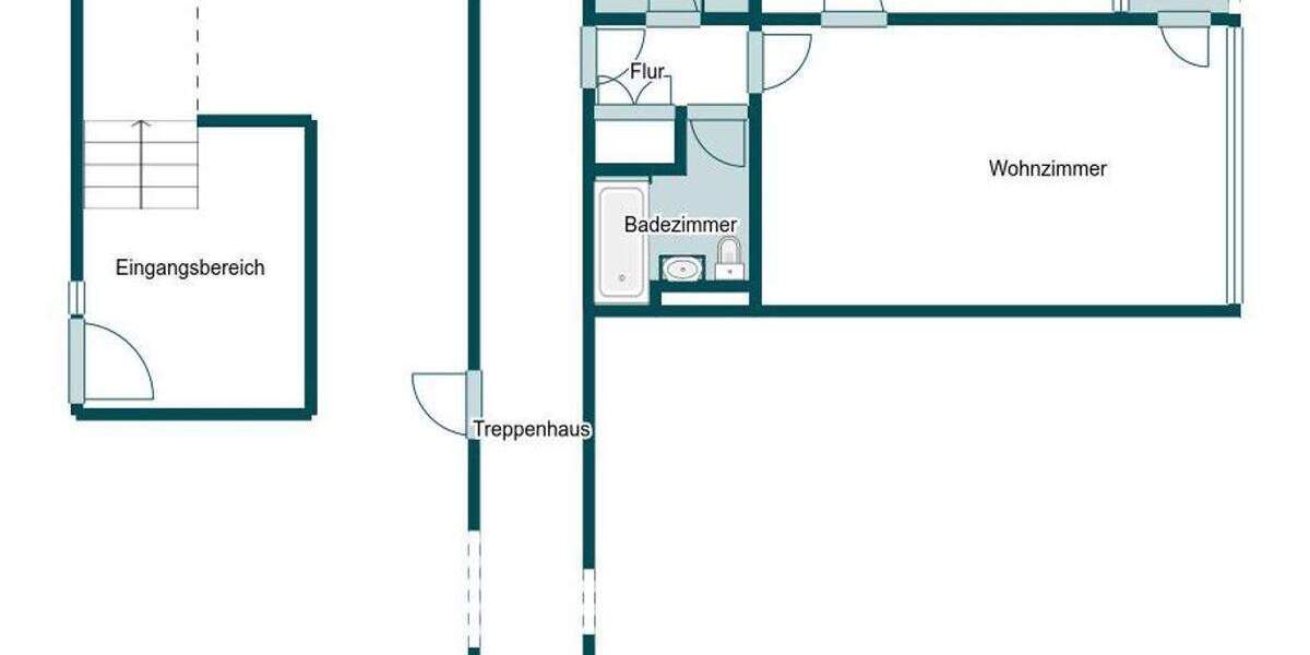 Vermietet 2 Zimmer Wohnung mit Balkon und Tiefgaragenstellplatz 2 zimmer