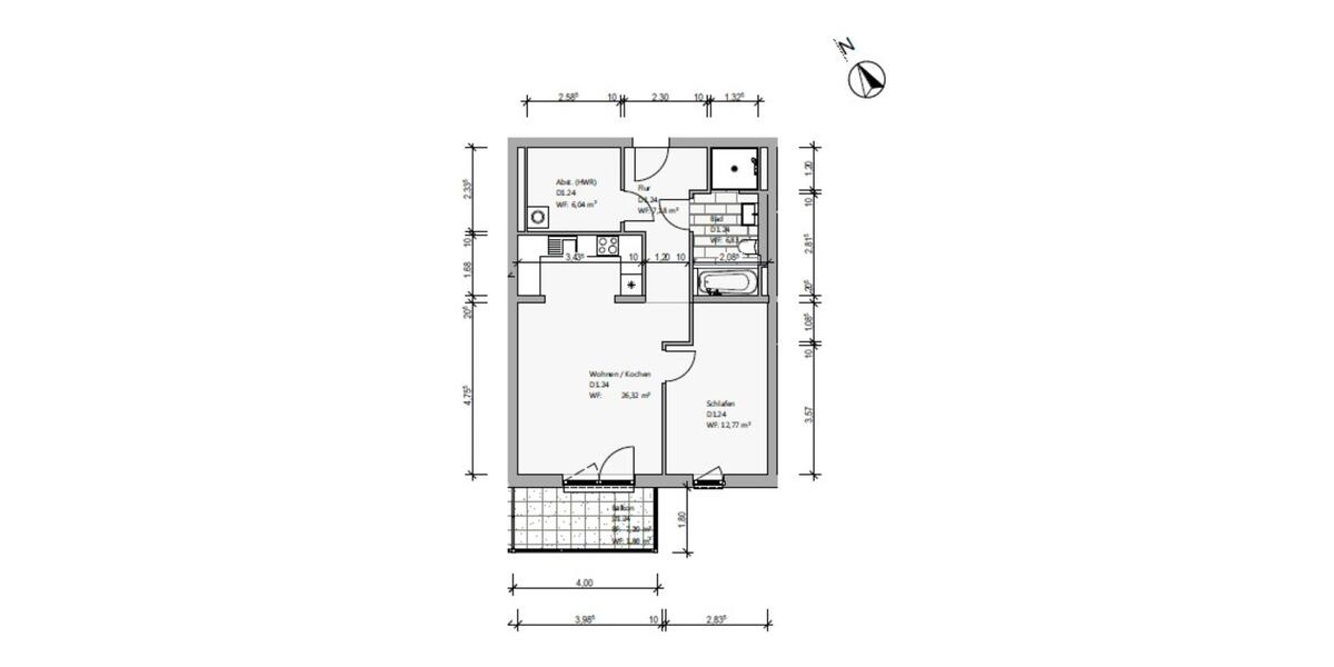 2 Zimmer Neubauwohnungen zur Miete Wolfsburg - WBS erforderlich 2 zimmer