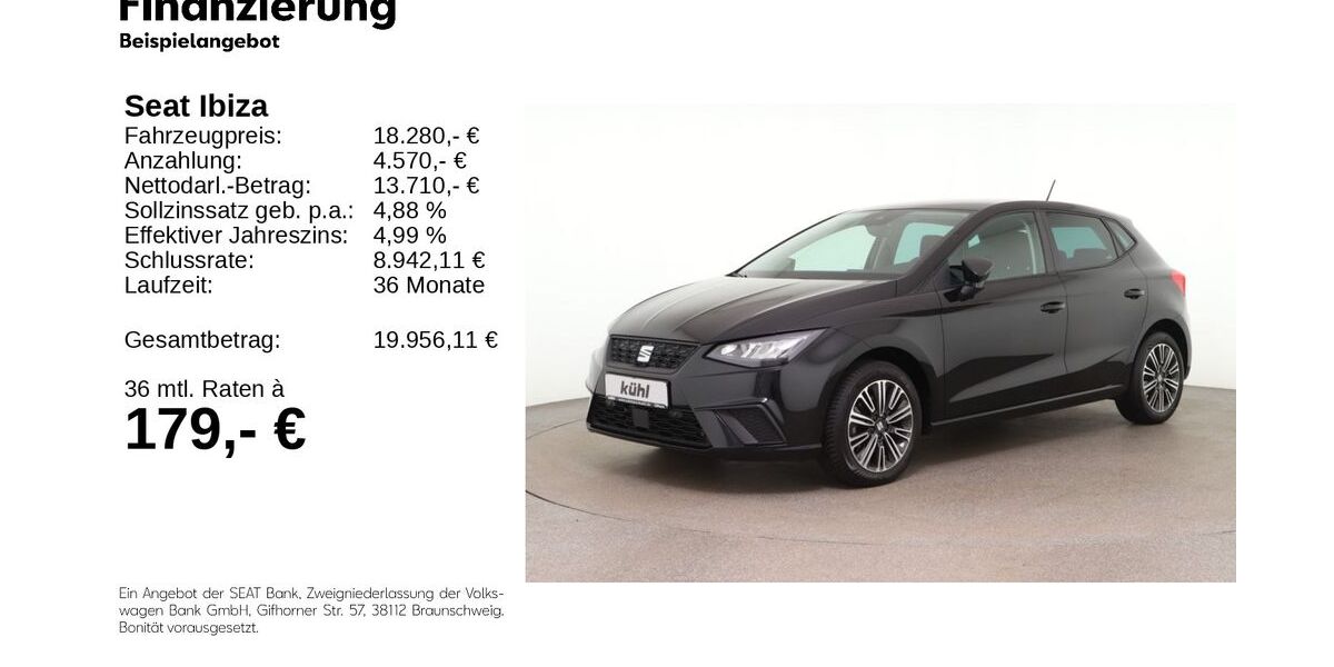 Seat Ibiza 40.210 km 17.980 &euro; Gifhorn 38518