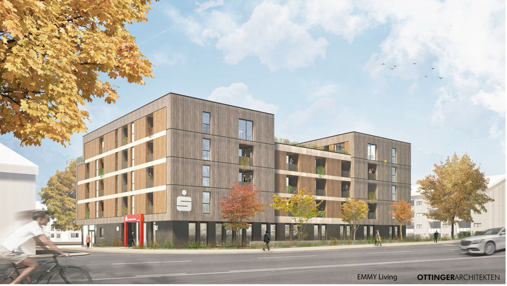Etagenwohnung Braunschweig Wabe-Schunter-Beberbach - 1 Zimmer, 28 m&sup2;, 563&euro; | Angebot:26828307