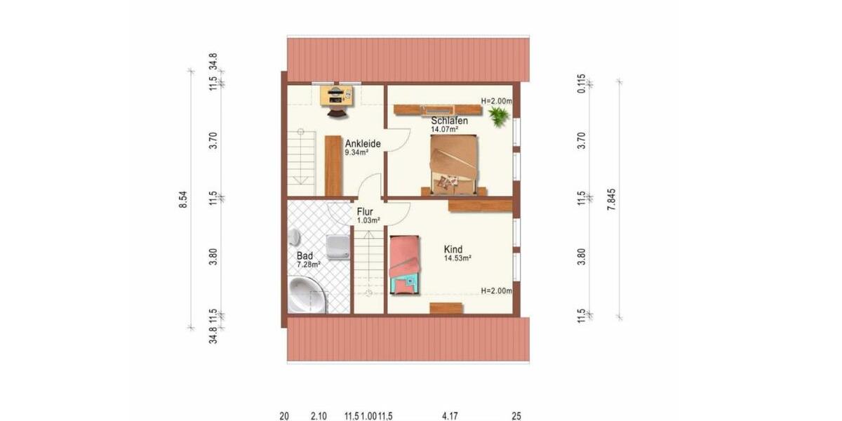 Reihenhaus Wolfsburg Almke - 5 Zimmer, 125 m&sup2;, 1.350&euro; | Angebot:25563788