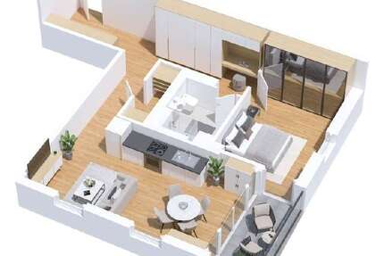 Wohnung zum Mieten in Wolfsburg 904 € 67.27 m²