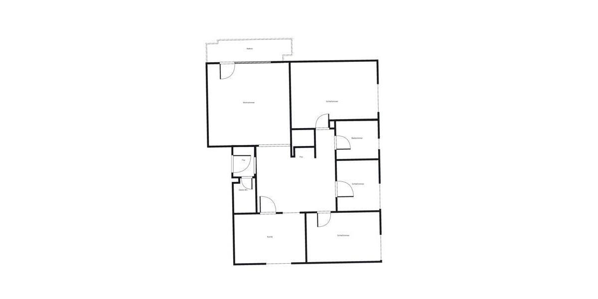 Etagenwohnung Braunschweig Lehndorf-Watenbüttel - 4 Zimmer, 87 m&sup2;, 884&euro; | Angebot:25319860