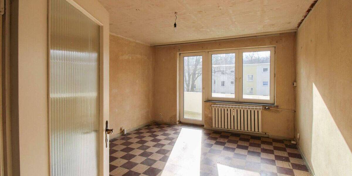 Etagenwohnung Wolfsburg Rabenberg - 3 Zimmer, 62 m&sup2;, 89.000&euro; | Angebot:26731230