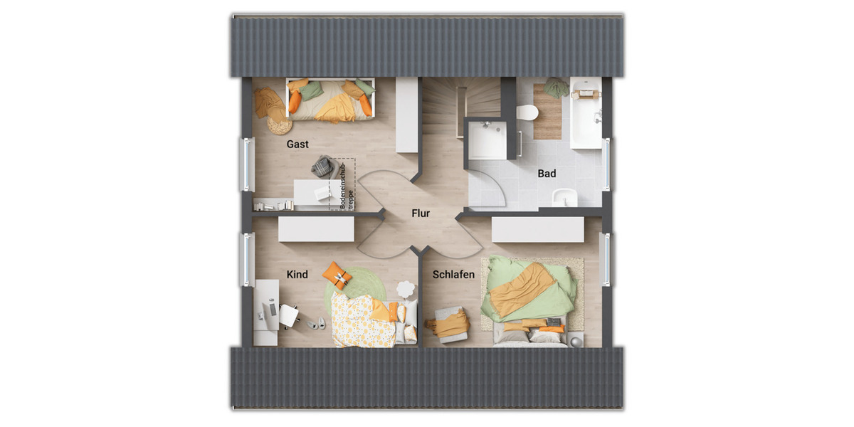Einfamilienhaus Cremlingen Schulenrode - 4 Zimmer, 109 m&sup2;, 368.450&euro; | Angebot:26891249