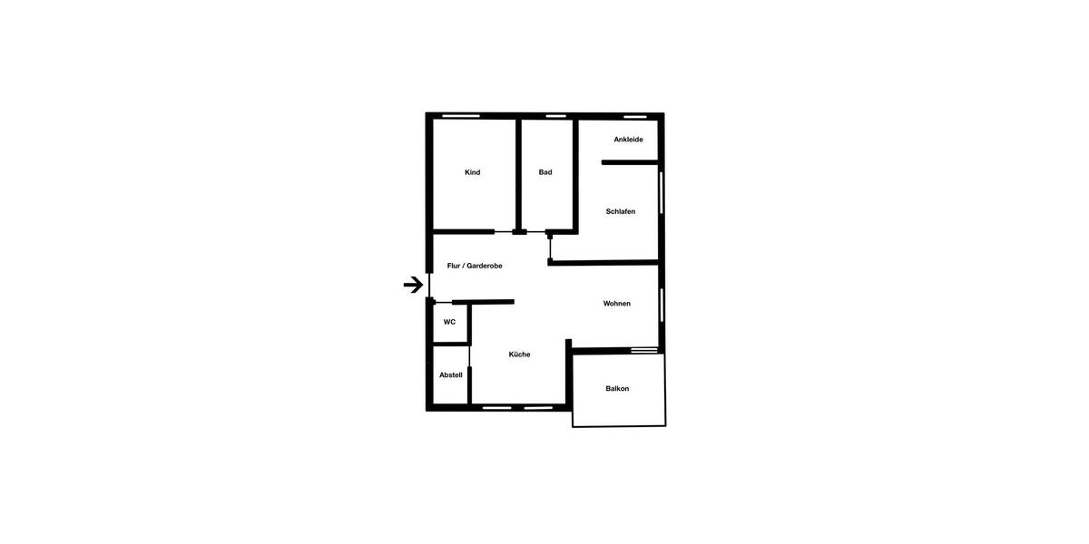 Dachgeschoßwohnung Gifhorn - 3 Zimmer, 105 m&sup2;, 1.600&euro; | Angebot:26256646