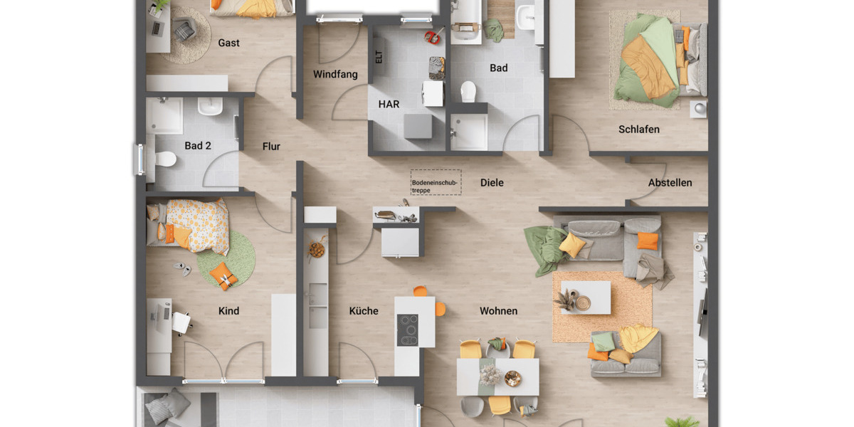 Bungalow Veltheim ehem. Bahnhof Veltheim (Ohe) - 5 Zimmer, 133 m&sup2;, 413.850&euro; | Angebot:26541262