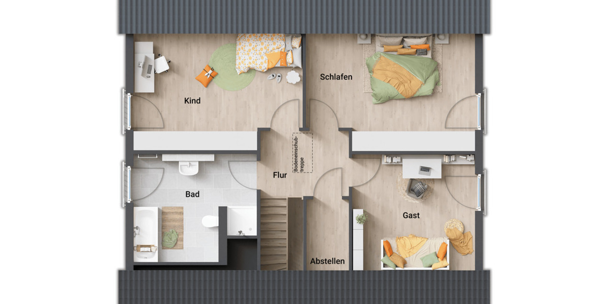 Einfamilienhaus Cremlingen Schulenrode - 5 Zimmer, 166 m&sup2;, 412.450&euro; | Angebot:26840893