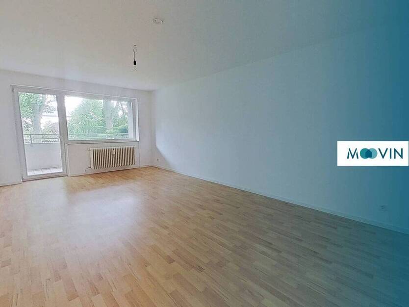 Grün genießen im Leimenweg - 2-Zimmer-Wohnung mit Loggia und Balkon zum Innenhof