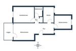 Bezugsfreie 3-Zimmer-Wohnung mit EBK und tollem Ausblick von der Loggia