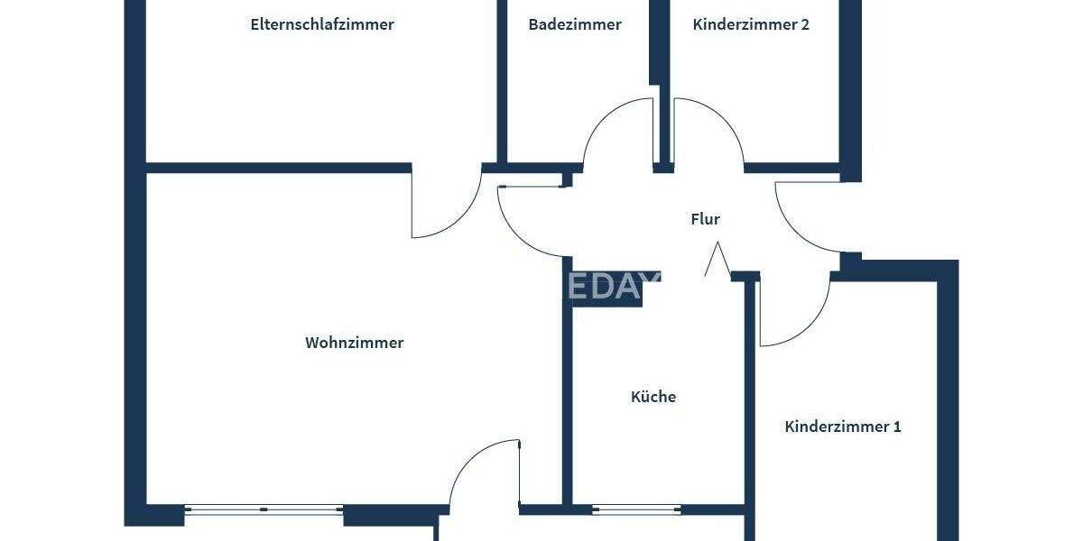 Etagenwohnung Wolfsburg Rabenberg - 4 Zimmer, 73 m&sup2;, 125.000&euro; | Angebot:25277967
