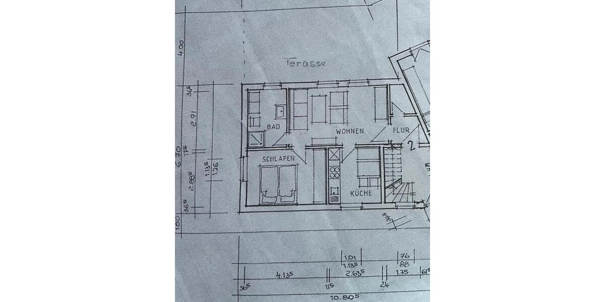 Erdgeschoßwohnung Tiddische - 2 Zimmer, 42 m&sup2;, 446&euro; | Angebot:25349362