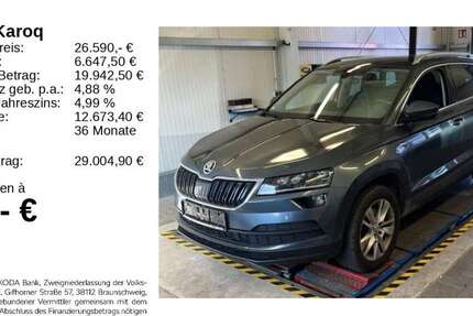 Skoda Karoq 70.660 km 26.290 &euro; Gifhorn 38518