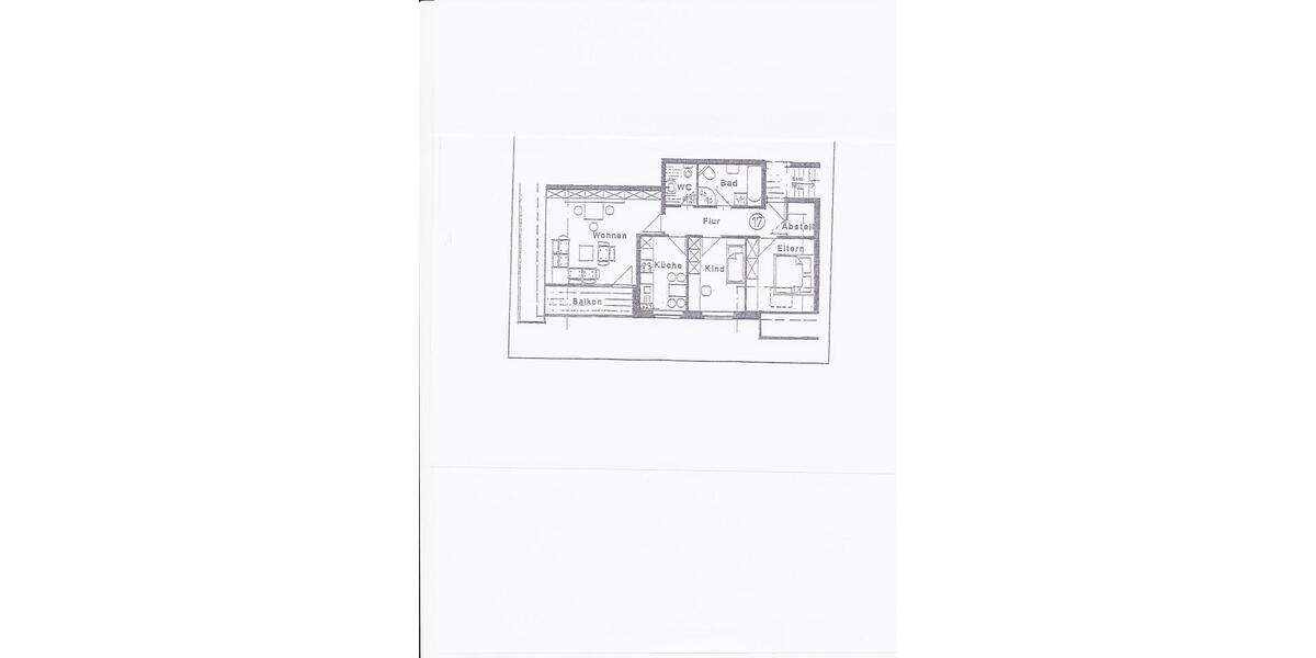 Dachgeschoßwohnung Gifhorn - 3 Zimmer, 77 m&sup2;, 690&euro; | Angebot:26549368