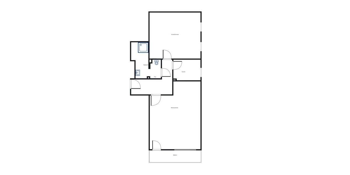 Etagenwohnung Braunschweig Lehndorf-Watenbüttel - 2 Zimmer, 59 m&sup2;, 603&euro; | Angebot:26367143
