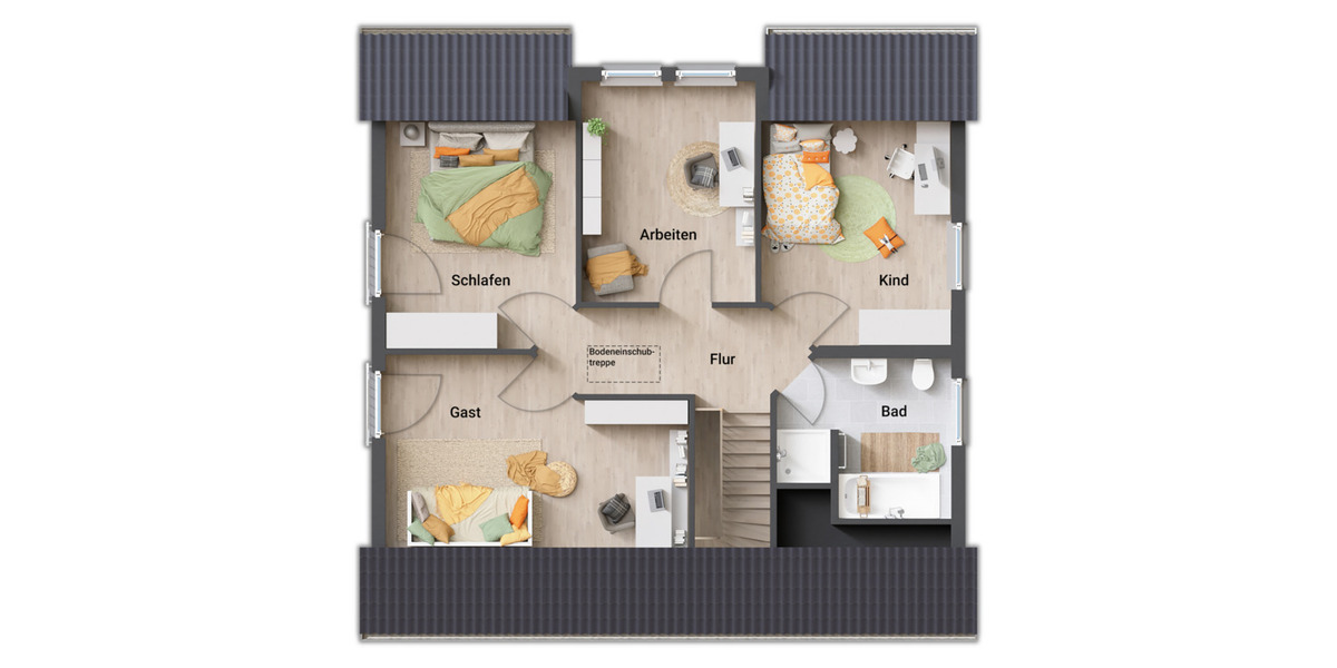 Einfamilienhaus Cremlingen Schulenrode - 5 Zimmer, 144 m&sup2;, 397.190&euro; | Angebot:26289361
