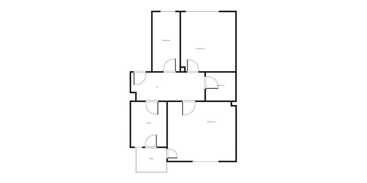 Etagenwohnung Braunschweig Heidberg-Melverode - 2.5 Zimmer, 61 m&sup2;, 618&euro; | Angebot:25882020