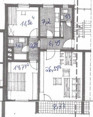 Dachgeschoßwohnung Cremlingen - 3 Zimmer, 78 m&sup2;, 189.000&euro; | Angebot:26232318