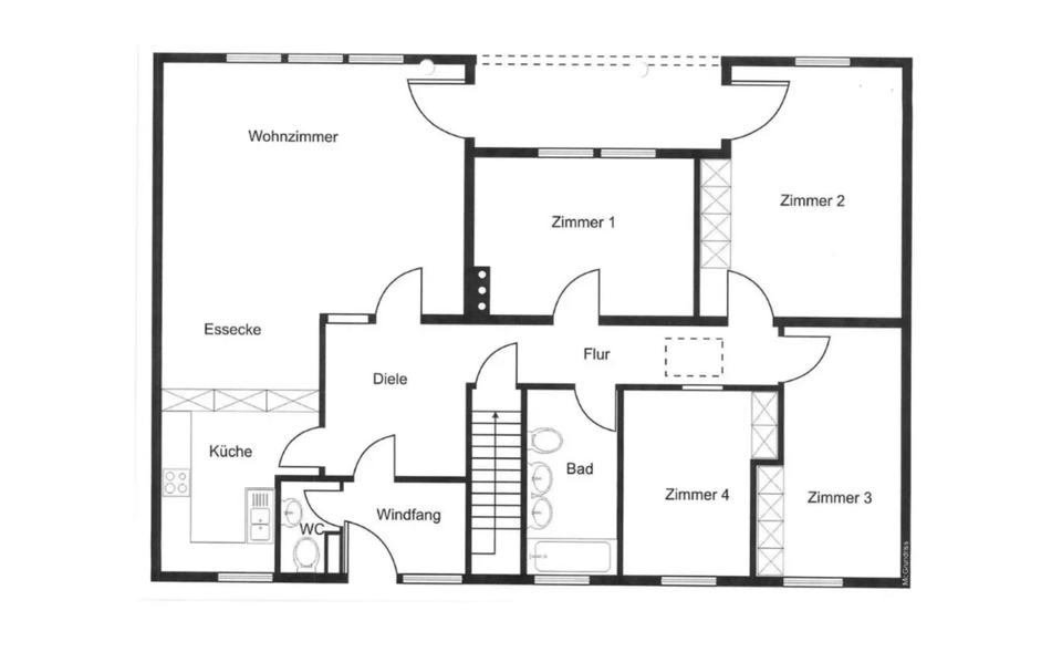 vollunterkellerter Bungalow in Gifhorn - sofort frei 5 zimmer