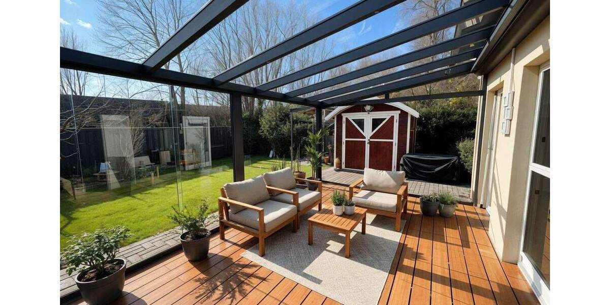 Wohlfühlhaus mit Kaminofen, Wintergarten & nachhaltiger Luftwärmepumpe 7 zimmer