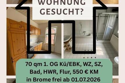 Wohnung Brome - 1 Zimmer, 70 m&sup2;, 550&euro; | Angebot:26448348