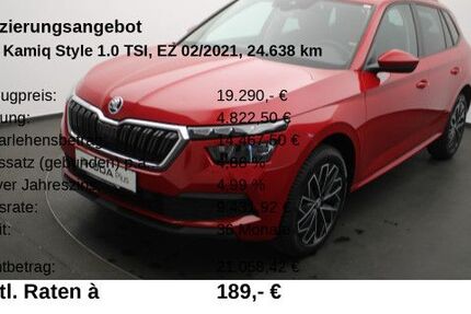 Skoda Kamiq 24.638 km 18.790 &euro; Wolfsburg 38440