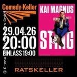 Kai Magnus Sting @ Comedy-Keller - Hömma, so Isset!