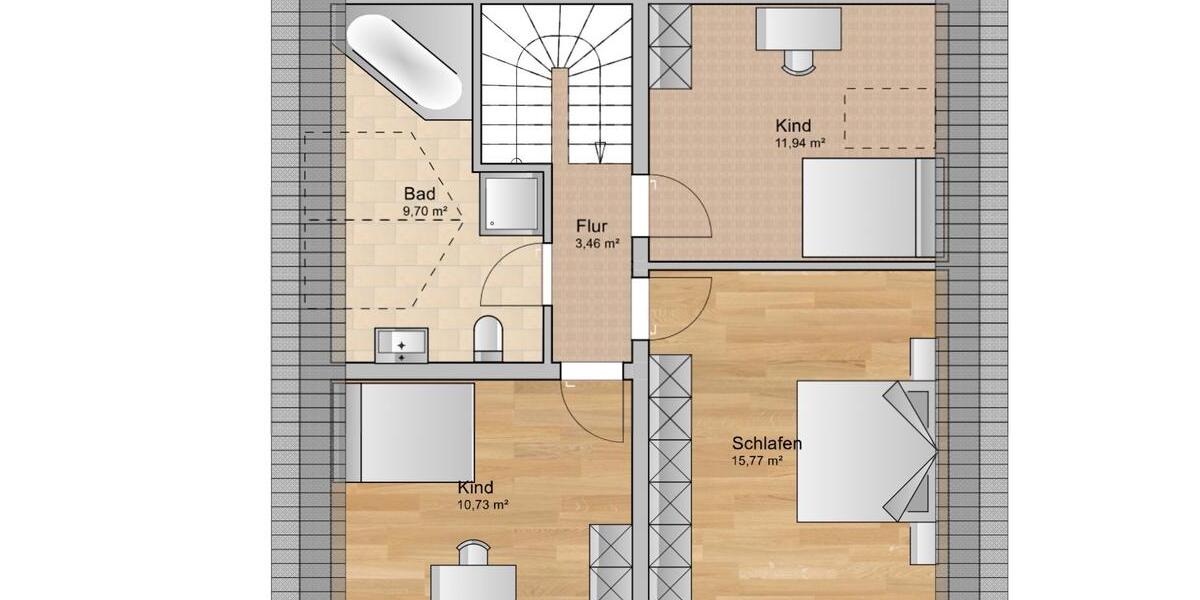Doppelhaushälfte Gifhorn - 4 Zimmer, 120 m&sup2;, 340.000&euro; | Angebot:27260890