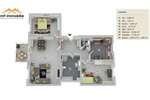 großzügige Erdgeschosswohnung 3 Zimmer 107 m² mit Einbauküche - Erdgeschoßwohnung Mariental | Angebot:26302305