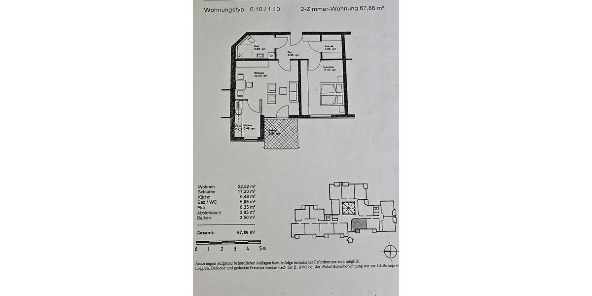 Etagenwohnung Velpke - 2 Zimmer, 69 m&sup2;, 690&euro; | Angebot:26536155