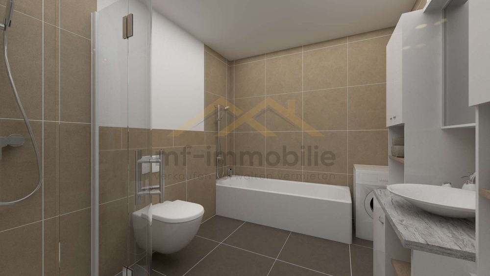 ansprechende 2-Zimmer-Wohnung in Mariental 95 m2, Küche, Bad, Gäste WC, - Etagenwohnung Mariental Helmstedt - Grasleben | Angebot:26910352