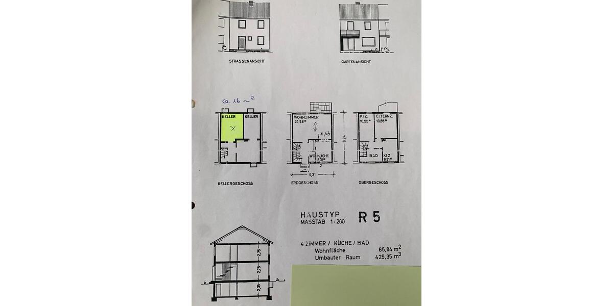 Reihenhaus Wolfsburg Ehmen - 4 Zimmer, 86 m&sup2;, 180.000&euro; | Angebot:27095917