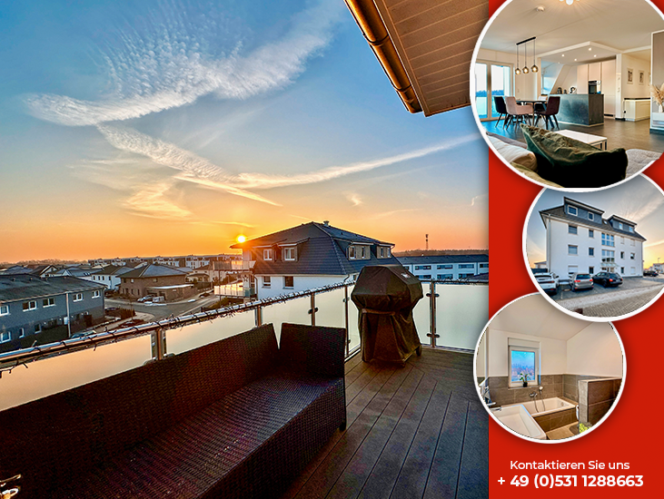 Etagenwohnung Wolfsburg Alt-Wolfsburg - 3.5 Zimmer, 90 m&sup2;, 1.150&euro; | Angebot:26289417