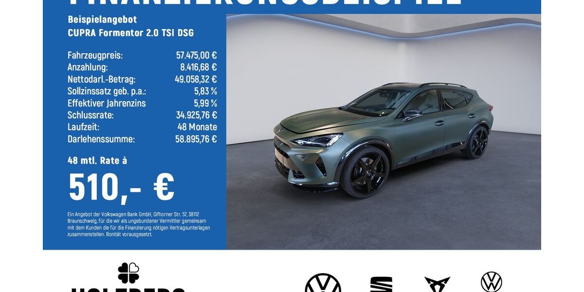 Cupra Formentor 5.500 km 47.440 &euro; Braunschweig 38114