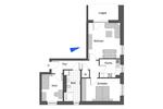 Erdgeschoßwohnung Wolfsburg Almke - 3 Zimmer, 74 m&sup2;, 555&euro; | Angebot:26435570