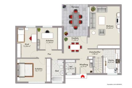 Haus Wolfsburg Detmerode - 4 Zimmer, 110 m&sup2;, 380.000&euro; | Angebot:26483802