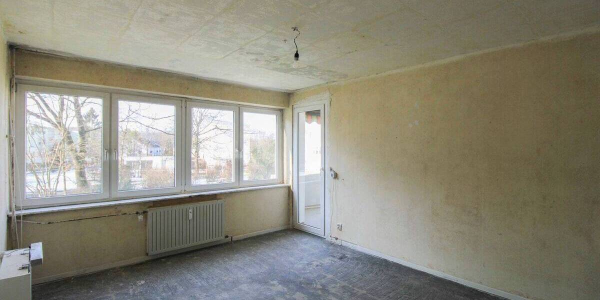 Etagenwohnung Wolfsburg Rabenberg - 3 Zimmer, 60 m&sup2;, 89.000&euro; | Angebot:26065281