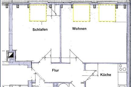 Wohnung Wolfenbüttel - 2 Zimmer, 41 m&sup2;, 347&euro; | Angebot:26582764