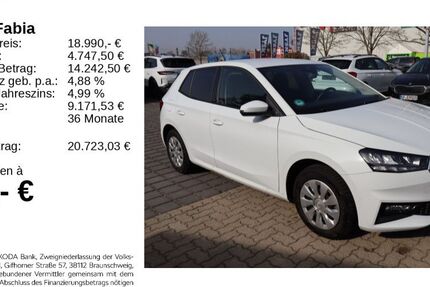 Skoda Fabia 6.150 km 18.790 &euro; Gifhorn 38518