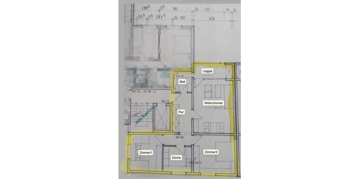 Etagenwohnung Braunschweig Timmerlah-Geitelde-Stiddien - 3 Zimmer, 79 m&sup2;, 190.000&euro; | Angebot:26256147