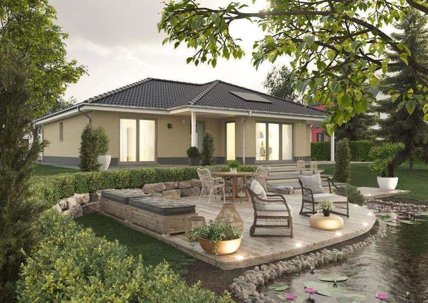 Incl. Grundstück ! Der Bungalow 128 - Ihr Schlüssel zur zeitlosen Geborgenheit und grenzenlosen F...